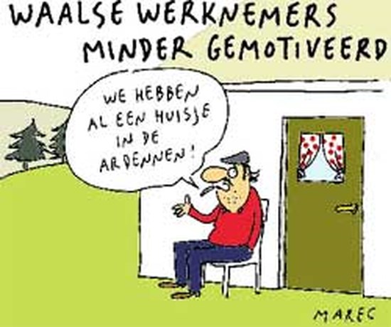 Onze Waalse collega’s kunnen niet volgen