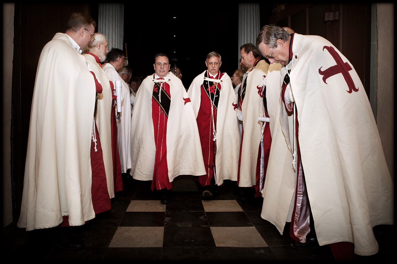 Magistraal Kapittel van de Tempeliers in Sint-Michielskerk (Gent) | Het