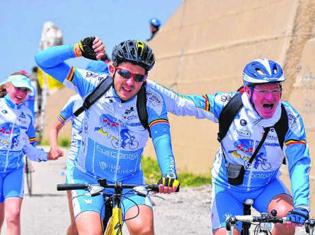 Eeklonaar met ruilhart fietst Mont-Ventoux op