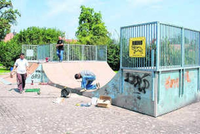 Stuk skatepark in Hof ten Hemelrijk (Opwijk) - Het Nieuwsblad