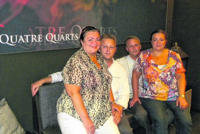 Twee tweelingen runnen restaurant Quatre Quarts