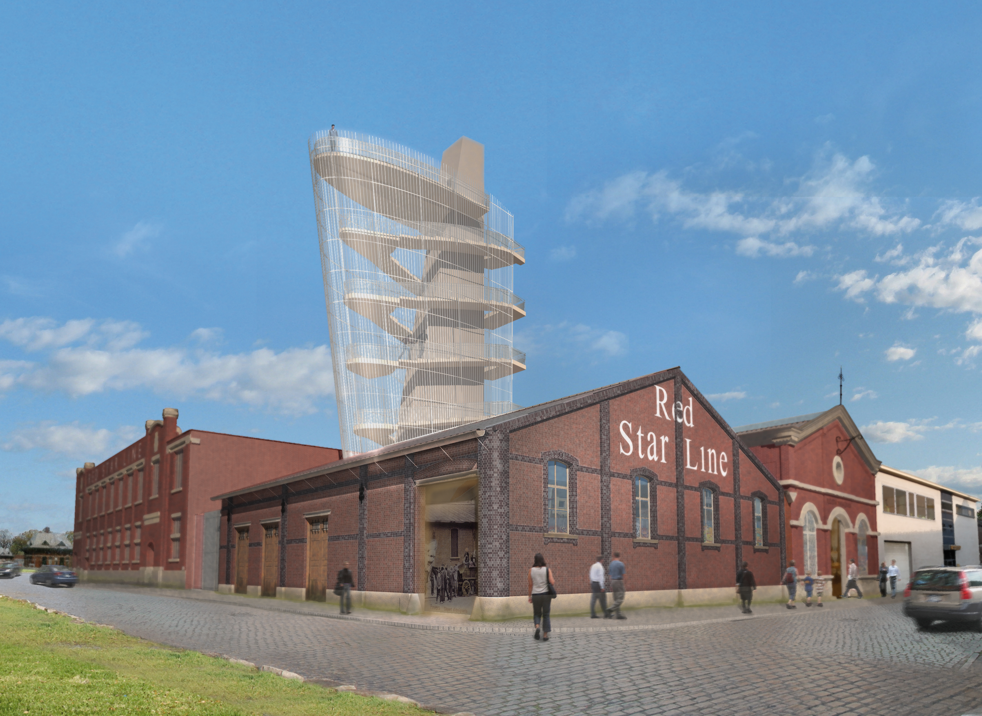 FOTO VAN DE WEEK. Het toekomstige Red Star Line Museum (Antwerpen