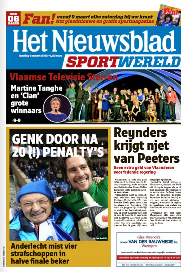 Lees Het Nieuwsblad op Zondag gratis - Het Nieuwsblad