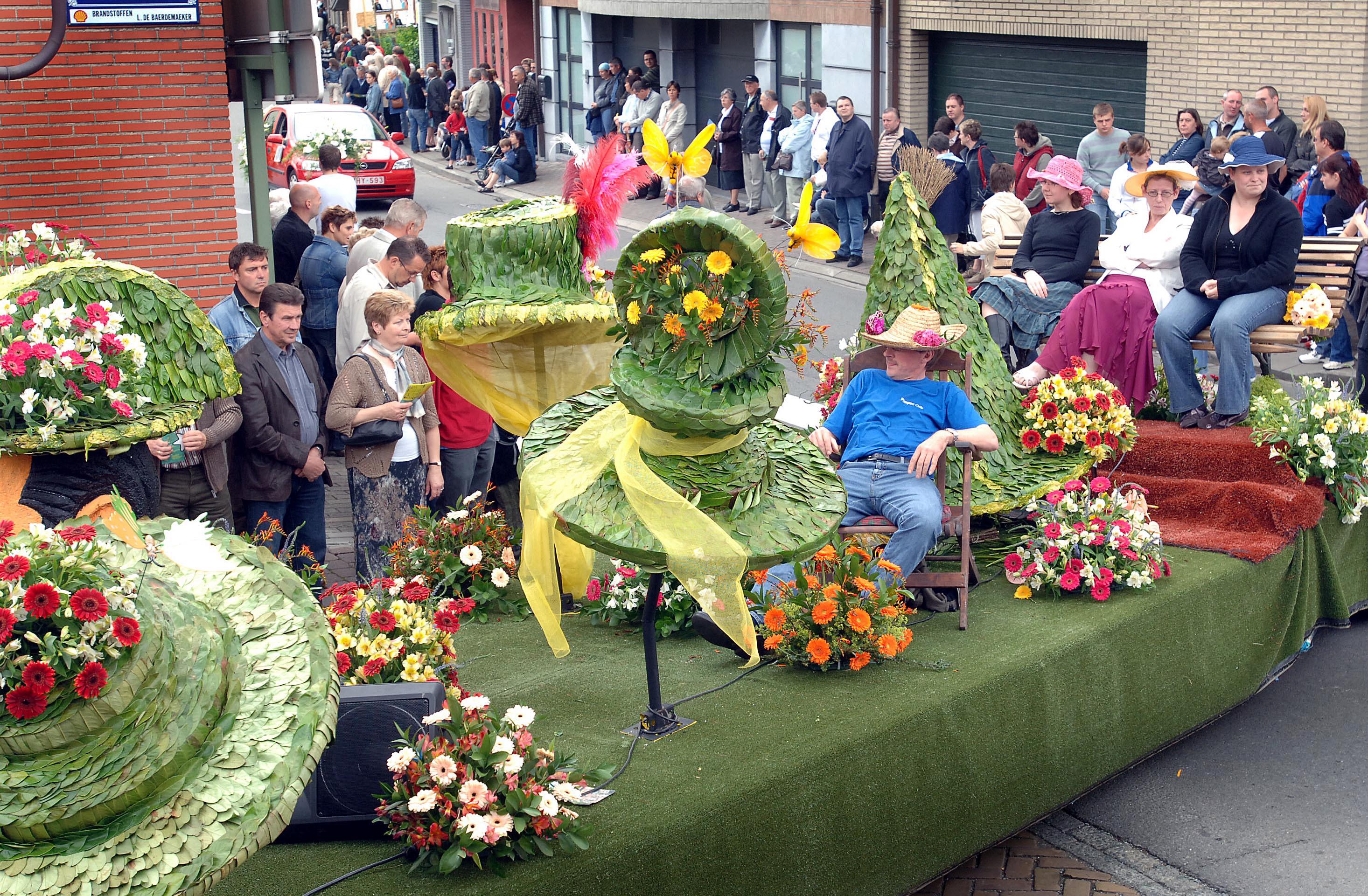 Ternatse Bloemenstoet Wordt Werelderfgoed (Ternat) | Het Nieuwsblad