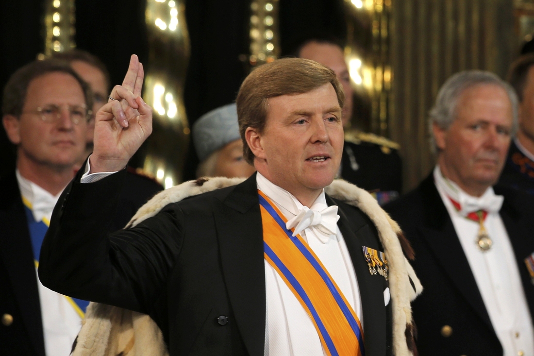 Willem-Alexander Legt Eed Af Als Koning Der Nederlanden | Het Nieuwsblad