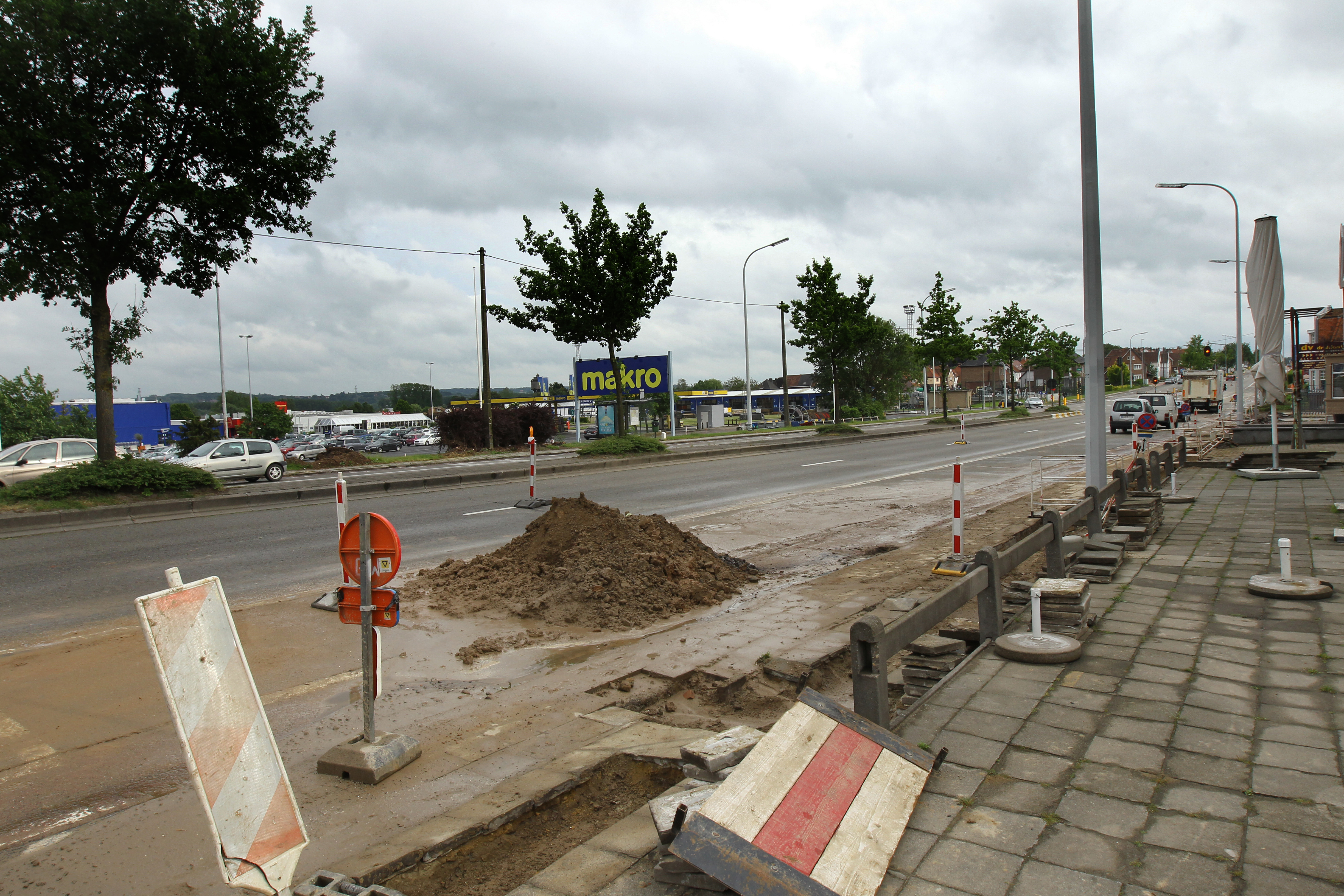 Start Herinrichting Bergensesteenweg (Sint-Pieters-Leeuw) - Het Nieuwsblad