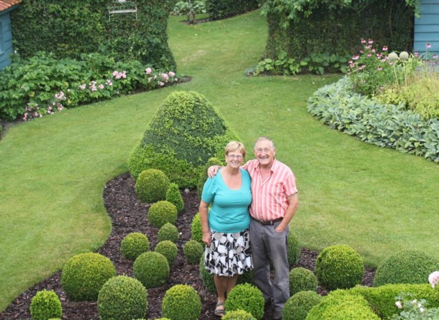 Authentieke Engelse tuin bruist van de romantiek (Kortrijk) Het