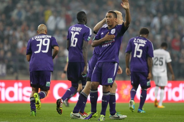 BEKER VAN BELGIË. Monsterscore Anderlecht, alleen Bergen ...