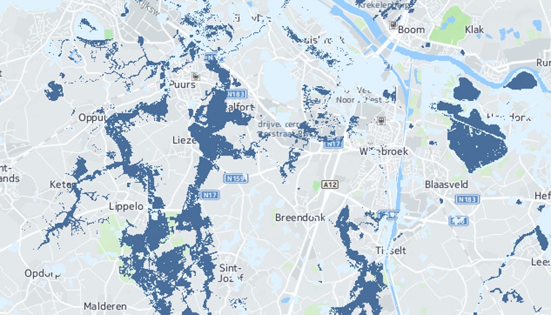 Ligt Uw Straat In Overstromingsgebied? - Het Nieuwsblad