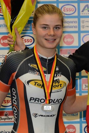Zilver voor Lotte Kopecky in Gent: 'Geen frustratie, want ...