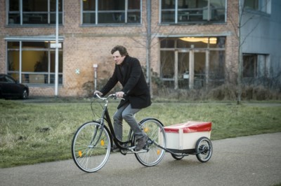 aanwijzing Startpunt Uitleg GETEST. De kar waarmee je elke fiets elektrisch maakt (Gent) | Het  Nieuwsblad Mobile