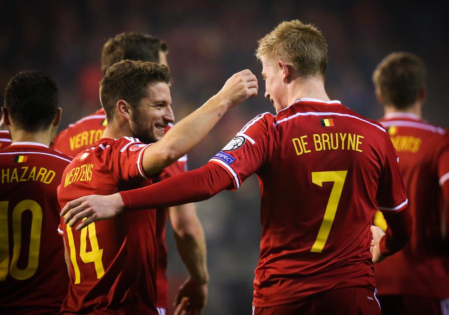 Dries Mertens man van de match, Kevin De Bruyne man van de ...