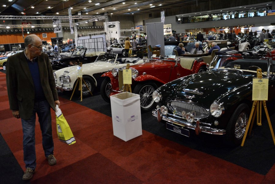 FOTO. Unieke Oldtimers schitteren in Brussels Expo (Brussel) - Het