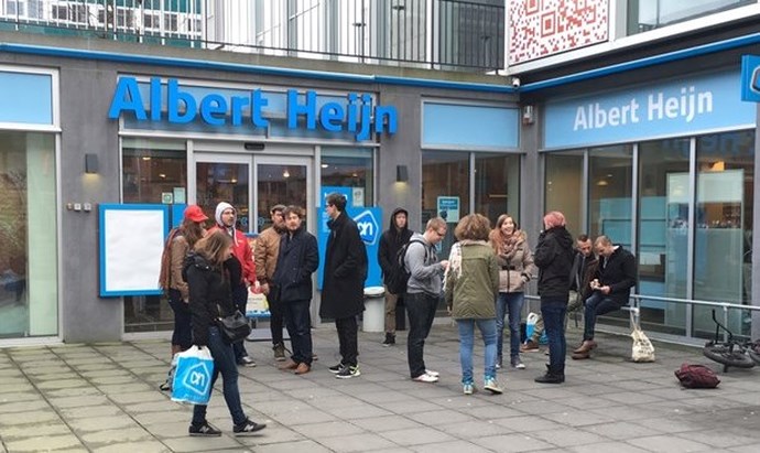 Spontane Staking Bij Vier Albert Heijn Winkels
