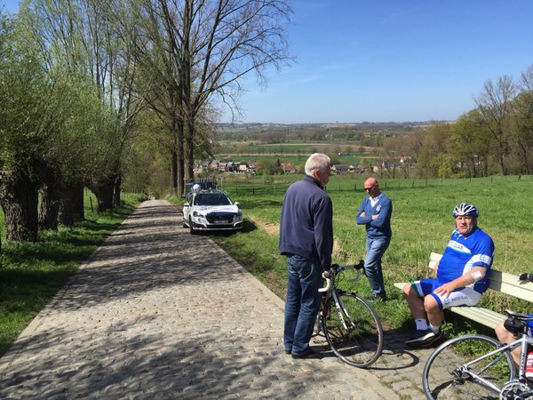 Johan Boskamp fietst Vlaamse hellingen op, maar \