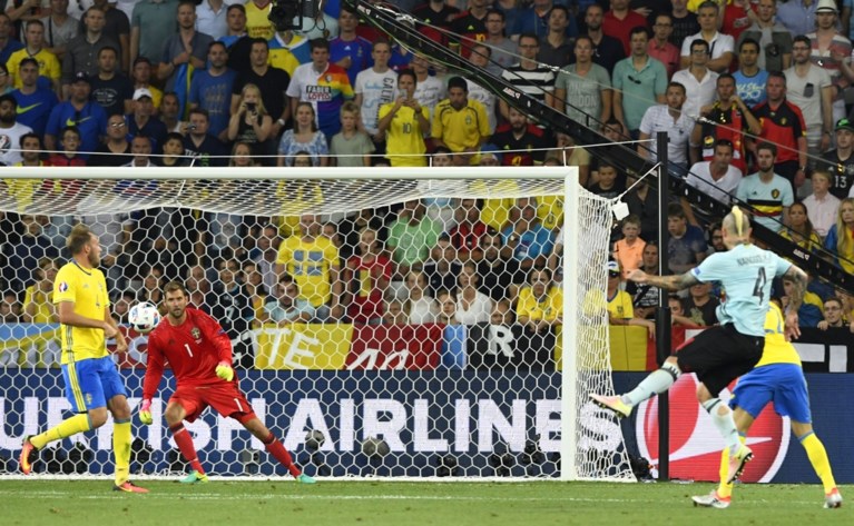 Nainggolan pegelt bibberende Rode Duivels naar achtste finale tegen Hongarije