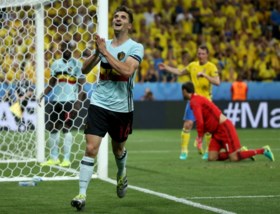 Nainggolan pegelt bibberende Rode Duivels naar achtste finale tegen Hongarije