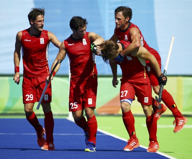 Belgische hockeymannen naar olympische halve finale tegen Nederland