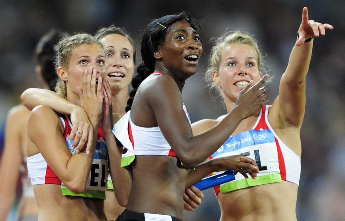 Voorkeursbehandeling condensor solo Officieel: Belgische 4x100m-vrouwen krijgen dan toch gouden medaille uit  2008 | Het Nieuwsblad Mobile