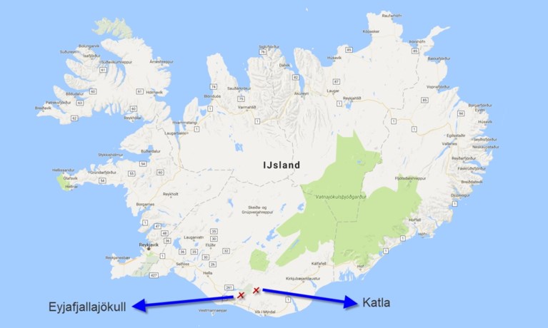 Een van de gevaarlijkste IJslandse vulkanen staat op uitbarsten: “Gevolgen kunnen veel erger zijn dan bij Eyjafjallajökull”