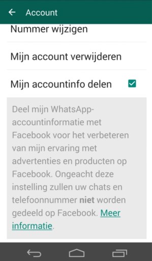 Zo voorkom je dat Facebook straks alles weet wat je in Whatsapp bespreekt
