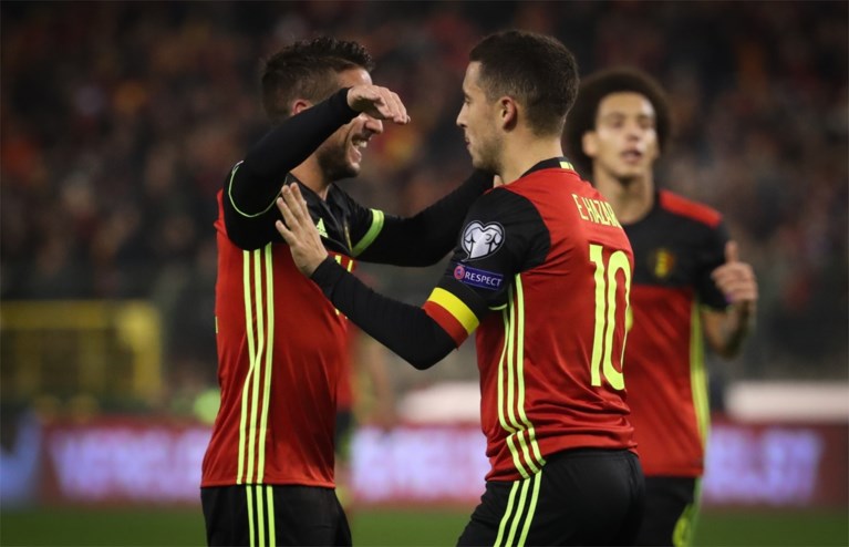 Hemels voetbal, acht doelpunten: Rode Duivels toveren zich voorbij Estland