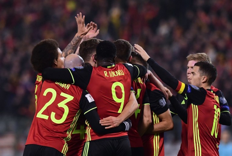 Hemels voetbal, acht doelpunten: Rode Duivels toveren zich voorbij Estland
