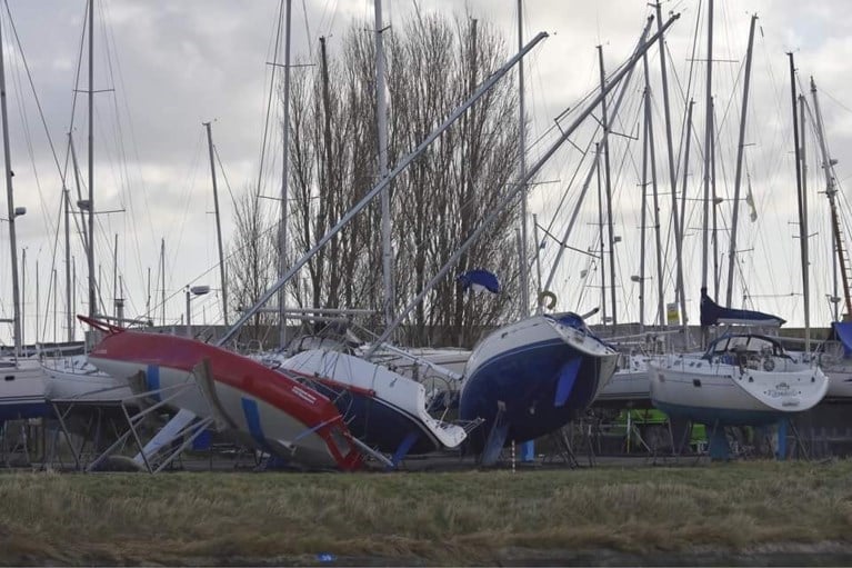 Gevaarlijk stormtij is definitief geweken