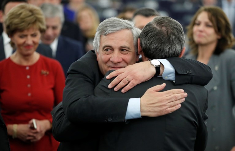Antonio Tajani (63) is nieuwe voorzitter van Europees Parlement