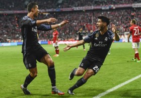 Honderdste van Ronaldo brengt Real dicht bij halve finale Champions League