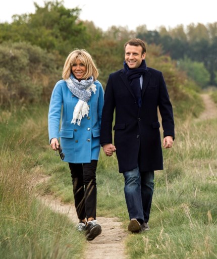 Het opmerkelijke liefdesverhaal van president Macron (39 ...