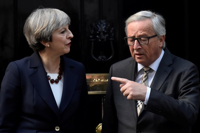 May had “constructieve” meeting met Juncker