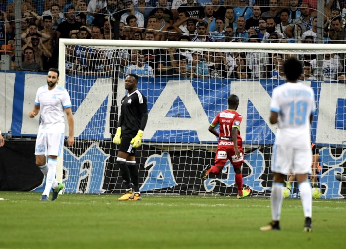 Oostende scoort twee keer bij Europees debuut maar verliest na spektakelmatch in Marseille