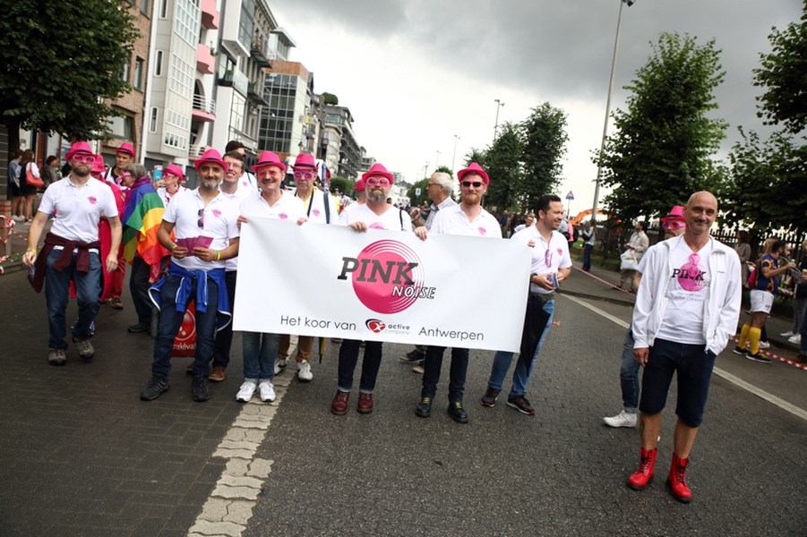 In Beeld Dit Was De Antwerp Pride Parade Antwerpen Het Nieuwsblad