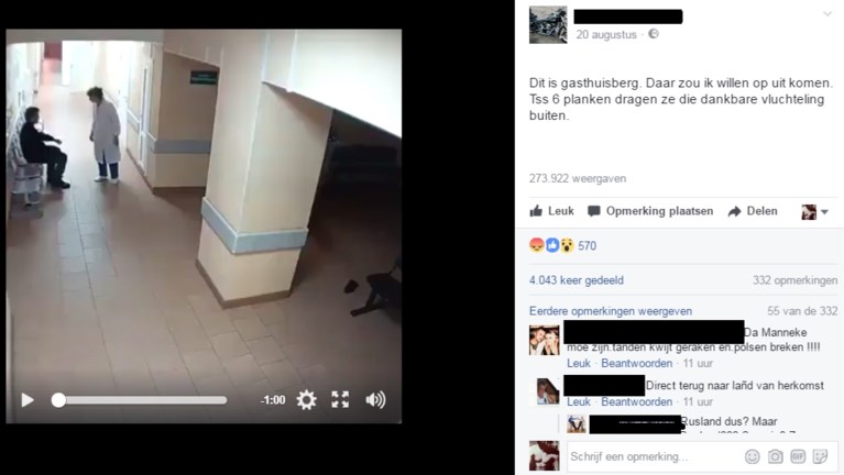 Video waarin “vluchteling twee Vlaamse verpleegsters te lijf gaat” wordt massaal gedeeld. Er klopt echter helemaal niets van
