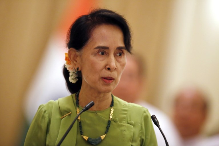 Gewezen secretaris Nobelcomité “erg teleurgesteld” in Myanmarese leider