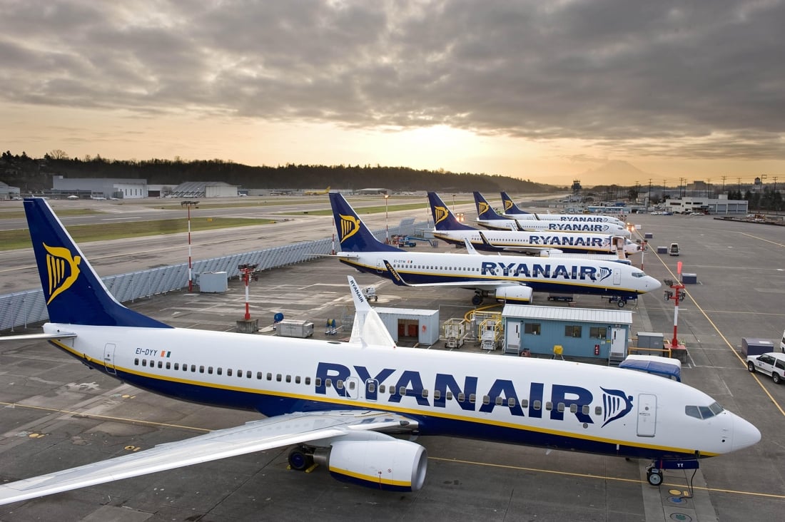 Zes Ryanair-vluchten naar Charleroi geannuleerd door slecht weer in ...