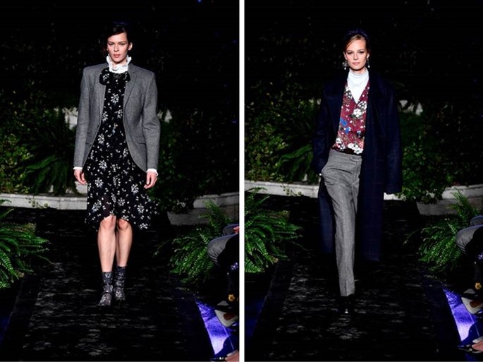 Belgische modellen en een botanische binnentuin: Erdem voor H&M groots voorgesteld in Los Angeles