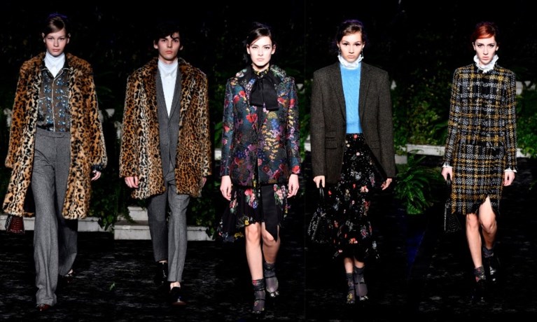 Belgische modellen en een botanische binnentuin: Erdem voor H&M groots voorgesteld in Los Angeles