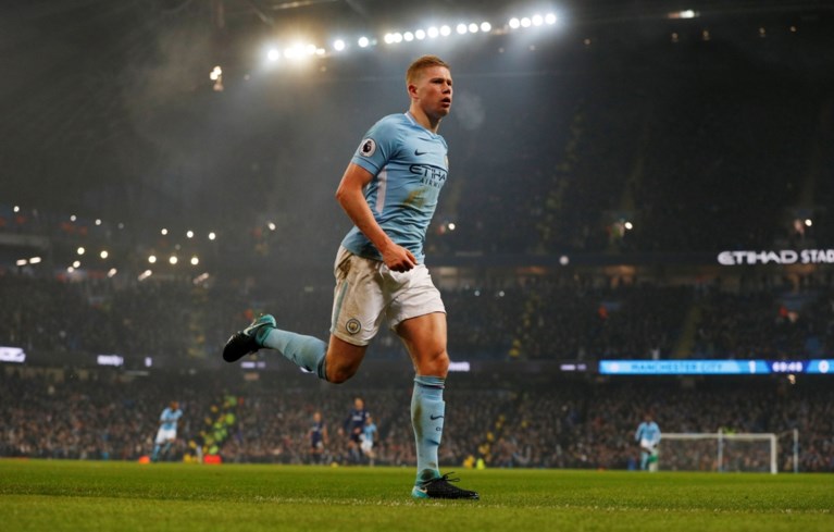 Zelfs een horrortackle kan weergaloze De Bruyne niet afstoppen: Manchester City walst over Tottenham-Belgen 