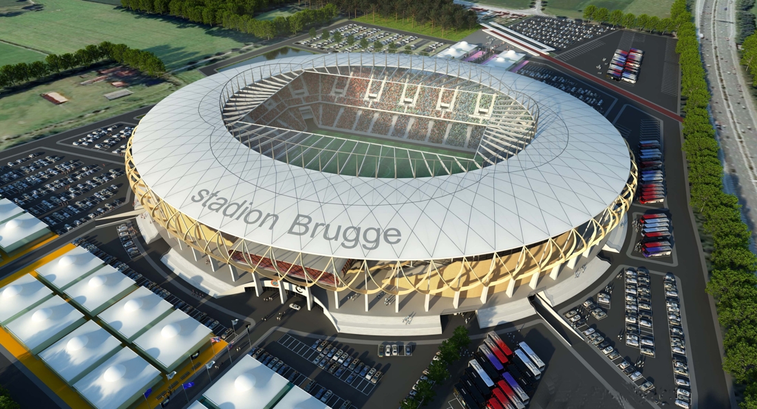 Nieuw stadion Club Brugge loopt opnieuw vertraging op… door - Het