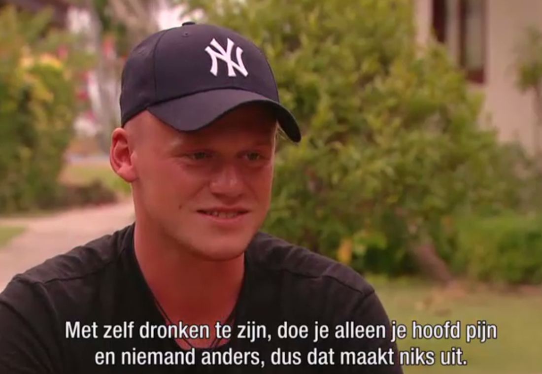 Veel gejank in Temptation Island foto afbeelding