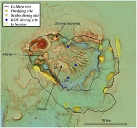 Gigantische lavakoepel op Japanse zeebodem blijft maar groeien en dat baart onderzoekers grote zorgen