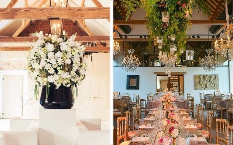Trouwen tussen de bloemen: zo fleur je elke locatie op