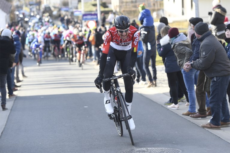 De Deen Michael Valgren Andersen verrast Belgen in Omloop Het Nieuwsblad