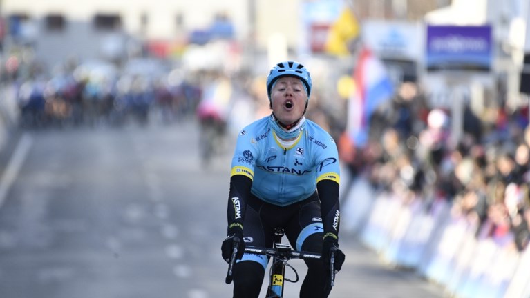 De Deen Michael Valgren Andersen verrast Belgen in Omloop Het Nieuwsblad
