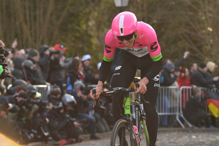 De Deen Michael Valgren Andersen verrast Belgen in Omloop Het Nieuwsblad