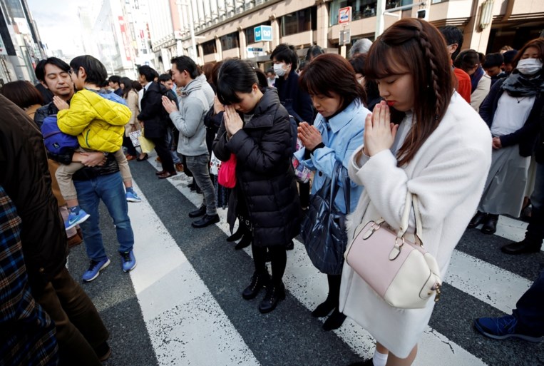Zeven jaar geleden beefde de aarde: Japan herdenkt tsunami en nucleaire ramp van Fukushima