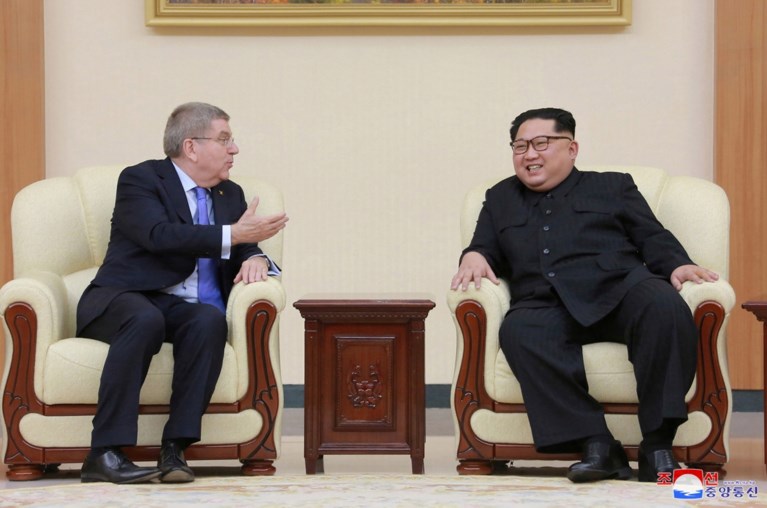 Kim Jong-un bedankt IOC-voorzitter voor bijdrage aan “ontdooien” van Koreaans conflict