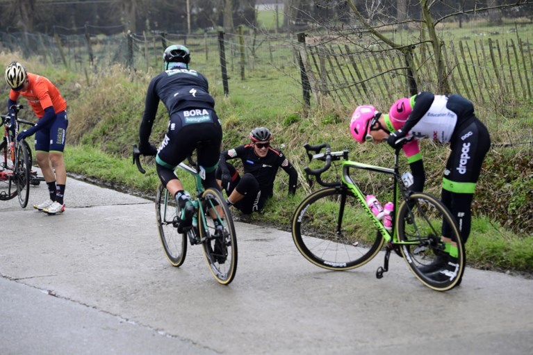 Pechvogel Sep Vanmarcke komt twee keer ten val nog voor koers echt losbarst